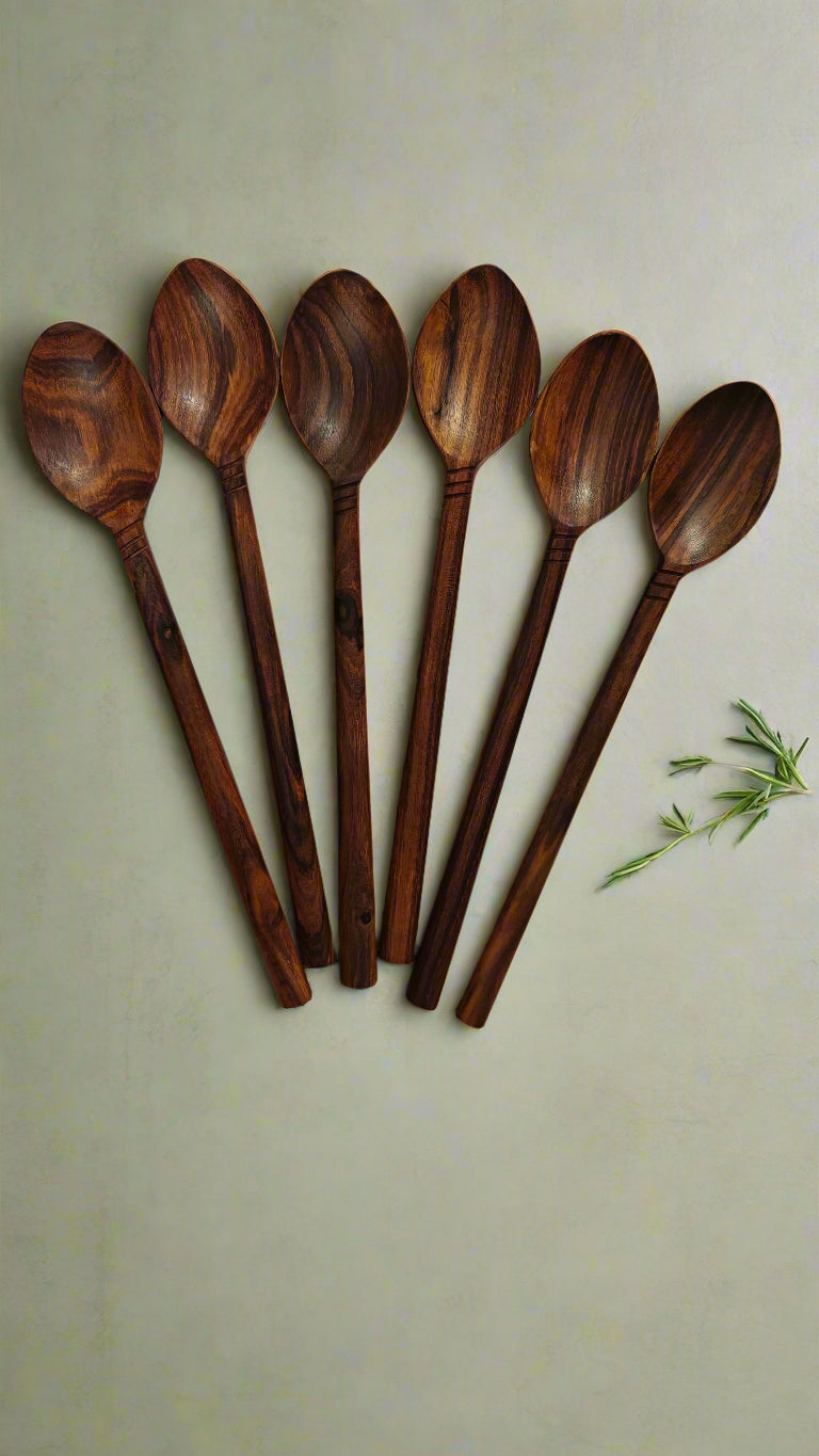 Wooden Spoon Set of 6