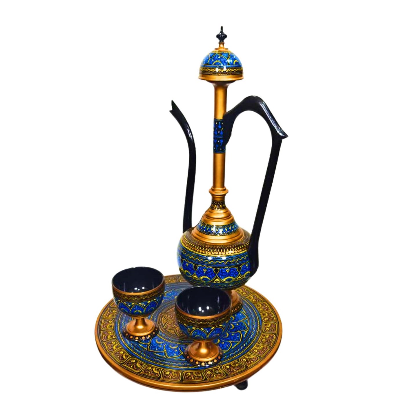 Umar-e-Khayam WIth Blue Naqshi Art