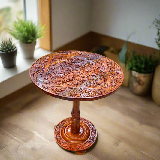 Handmaded Coffee Table With Hand Craved Work