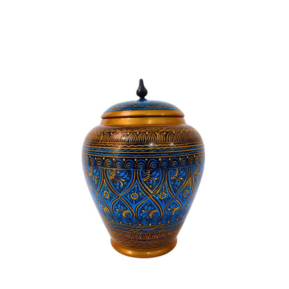 Blue Naqshi Art Candy Jar