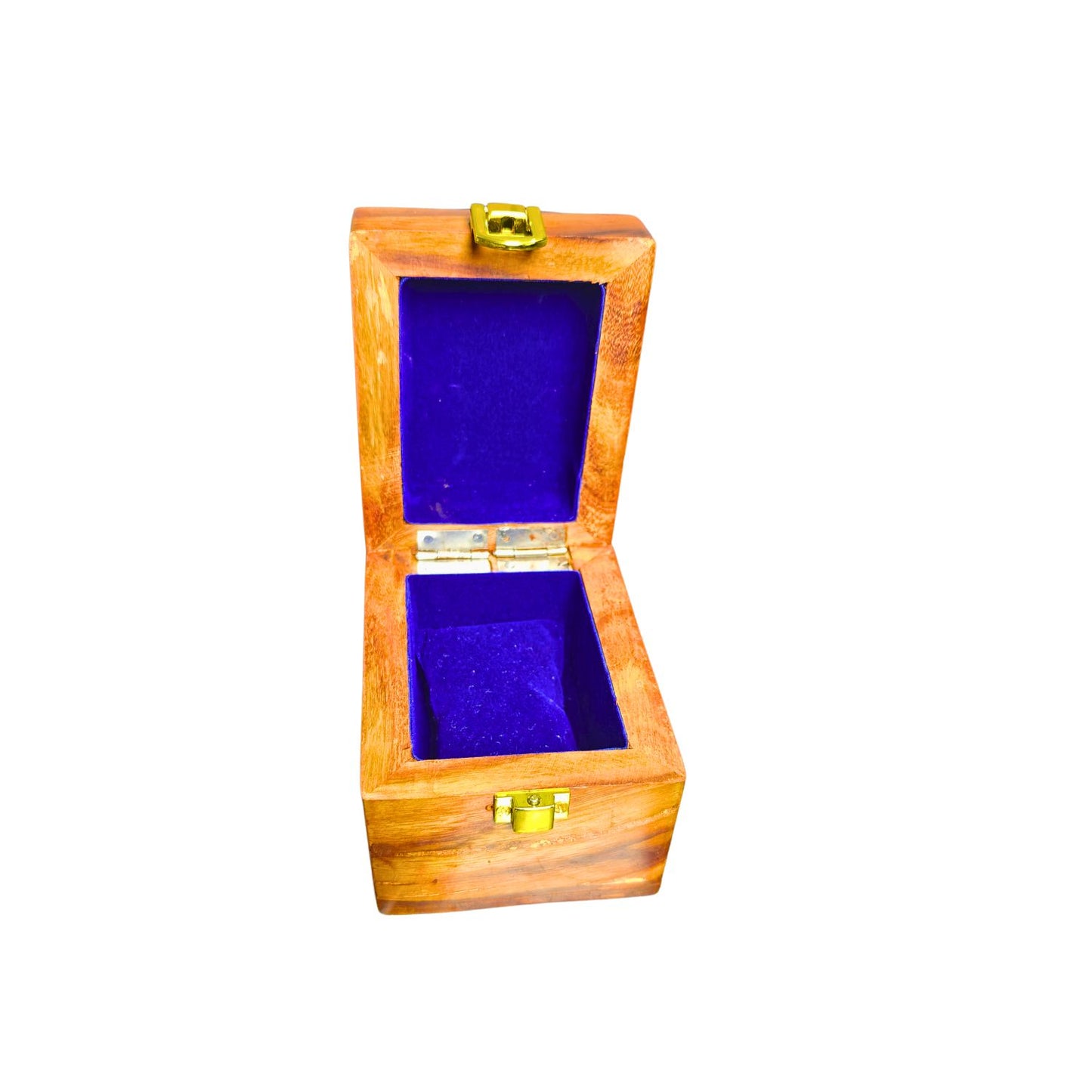 Wooden Watch Box ( 1 Portion ) With Solid Lid In Pure Shesham Wood