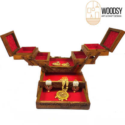 Wooden Jewelry Singhar Box