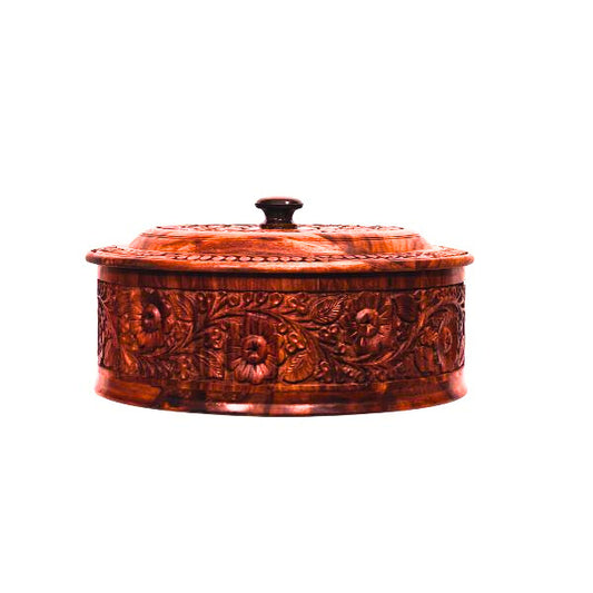 Wooden craving design Hotpot Standard Size 12 Inches