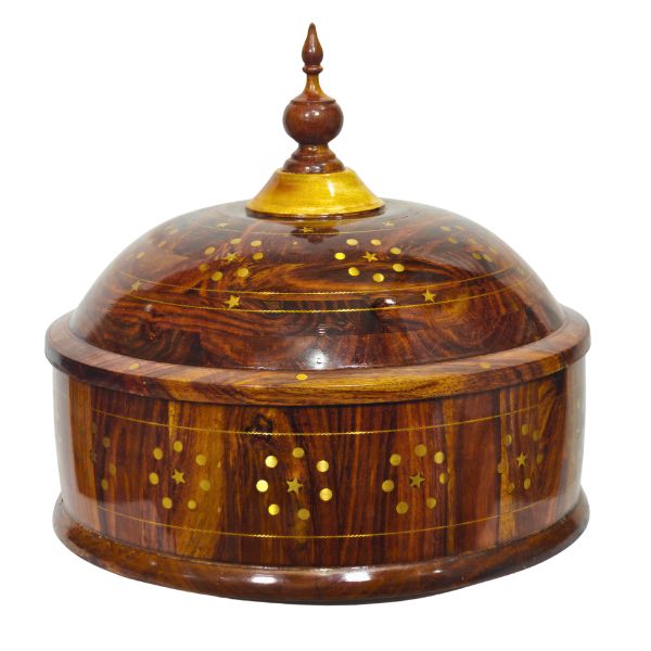 Wooden Large hotpot with steel inside with best ratings