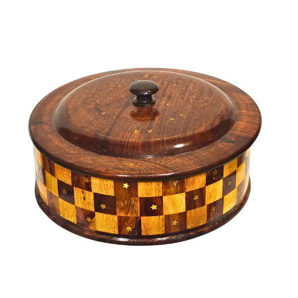 Wooden hotpot larde turki with stand