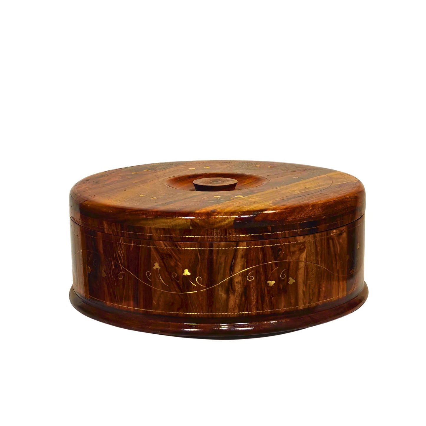 Wooden Dry Fruit Pot